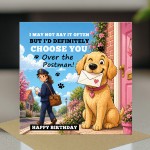 Funny Birthday Card From The Dog Hilarious Birthday Card Funny Birthday Card From The Dog Hilarious Birthday Card