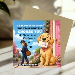 Funny Birthday Card From The Dog Hilarious Birthday Card Funny Birthday Card From The Dog Hilarious Birthday Card