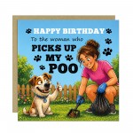 Funny Cards From Dog Birthday Card For Mum Pet Owner Joke Card Funny Cards From Dog Birthday Card For Mum Pet Owner Joke Card