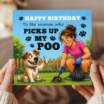 Funny Cards From Dog Birthday Card For Mum Pet Owner Joke Card Funny Cards From Dog Birthday Card For Mum Pet Owner Joke Card