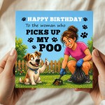 Funny Cards From Dog Birthday Card For Mum Pet Owner Joke Card Funny Cards From Dog Birthday Card For Mum Pet Owner Joke Card