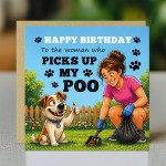 Funny Cards From Dog Birthday Card For Mum Pet Owner Joke Card Funny Cards From Dog Birthday Card For Mum Pet Owner Joke Card