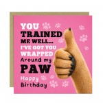 Funny Birthday Card From The Dog Mum Cards Humorous Birthday Funny Birthday Card From The Dog Mum Cards Humorous Birthday