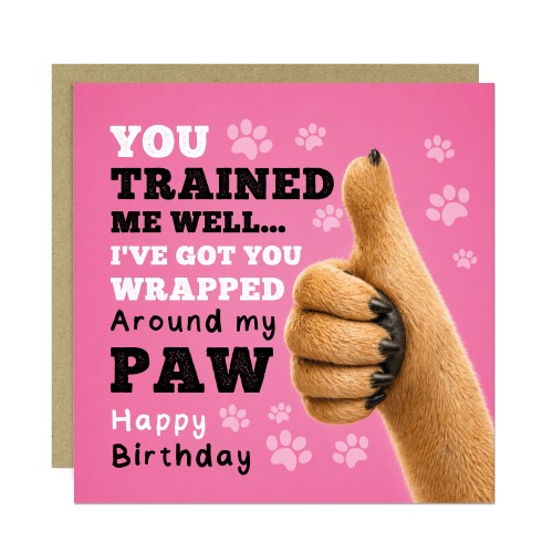 Funny Birthday Card From The Dog Mum Cards Humorous Birthday Funny Birthday Card From The Dog Mum Cards Humorous Birthday