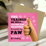 Funny Birthday Card From The Dog Mum Cards Humorous Birthday Funny Birthday Card From The Dog Mum Cards Humorous Birthday
