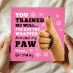 Funny Birthday Card From The Dog Mum Cards Humorous Birthday Funny Birthday Card From The Dog Mum Cards Humorous Birthday
