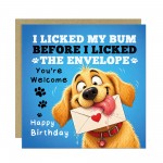 Funny Birthday Card From The Dog Hilarious Birthday Cards Funny Birthday Card From The Dog Hilarious Birthday Cards