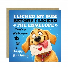 Funny Birthday Card From The Dog Hilarious Birthday Cards