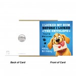 Funny Birthday Card From The Dog Hilarious Birthday Cards Funny Birthday Card From The Dog Hilarious Birthday Cards