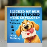 Funny Birthday Card From The Dog Hilarious Birthday Cards Funny Birthday Card From The Dog Hilarious Birthday Cards
