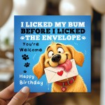 Funny Birthday Card From The Dog Hilarious Birthday Cards Funny Birthday Card From The Dog Hilarious Birthday Cards