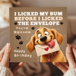 Funny Birthday Card From The Dog Amusing Birthday Cards Funny Birthday Card From The Dog Amusing Birthday Cards