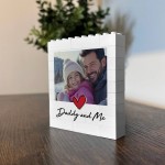 Personalised Gift For Daddy For Fathers Day Birthday Block Personalised Gift For Daddy For Fathers Day Birthday Block