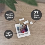 Personalised Gift For Daddy For Fathers Day Birthday Block Personalised Gift For Daddy For Fathers Day Birthday Block