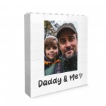 Gift For Daddy Fathers Day Birthday Gifts Personalised Block