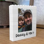 Gift For Daddy Fathers Day Birthday Gifts Personalised Block