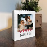 Personalised Gifts For Daddy For Fathers Day Daddy And Us Block
