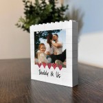 Personalised Gifts For Daddy For Fathers Day Daddy And Us Block