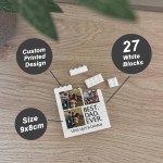 BEST DAD Gift For Fathers Day Birthday Personalised Block BEST DAD Gift For Fathers Day Birthday Personalised Block