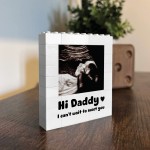Personalised Gift For Daddy To Be Building Block Scan Photo Personalised Gift For Daddy To Be Building Block Scan Photo
