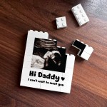 Personalised Gift For Daddy To Be Building Block Scan Photo Personalised Gift For Daddy To Be Building Block Scan Photo