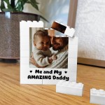 Fathers Day Birthday Gifts From Daughter Son Personalised Block Fathers Day Birthday Gifts From Daughter Son Personalised Block