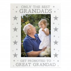 Only The Best Grandads Get Promoted To Great Grandad Photo Frame