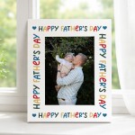Happy Fathers Day Photo Frame Gift For Dad Grandad Uncle