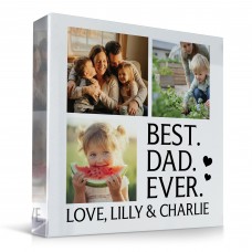 BEST DAD EVER Gifts For Fathers Day Birthday Personalised Plaque