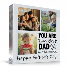 Dad Gifts For Fathers Day Personalised Photo Plaque Gift For Him