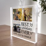 BEST GRANDAD Gifts For Fathers Day Christmas Birthday Plaque