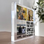 Novelty UNCLE Gifts For Fathers Day Birthday Personalised Plaque