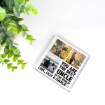 Novelty UNCLE Gifts For Fathers Day Birthday Personalised Plaque