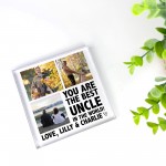 Novelty UNCLE Gifts For Fathers Day Birthday Personalised Plaque