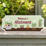 Personalised Allotment Welcome Signs For Garden Shed 30x10cm