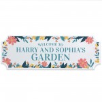 Personalised Garden Sign Custom Garden Signs Plaques for Outside