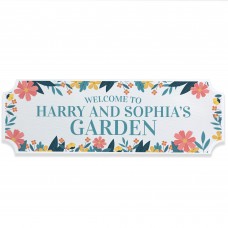 Personalised Garden Sign Custom Garden Signs Plaques for Outside
