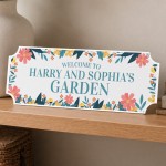Personalised Garden Sign Custom Garden Signs Plaques for Outside