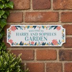Personalised Garden Sign Custom Garden Signs Plaques for Outside