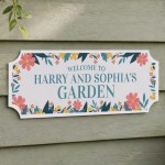 Personalised Garden Sign Custom Garden Signs Plaques for Outside