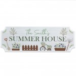 Garden Sign Personalised Summer House Signs Hanging Garden Sign