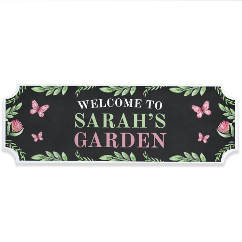 Personalised Garden Sign For Outside Hanging Shed Sign Novelty