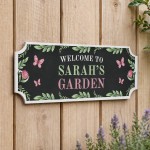 Personalised Garden Sign For Outside Hanging Shed Sign Novelty