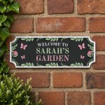 Personalised Garden Sign For Outside Hanging Shed Sign Novelty
