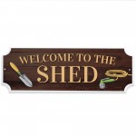 Garden Sign For Outside Welcome To The Shed Sign Novelty Garden Sign For Outside Welcome To The Shed Sign Novelty