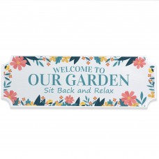 Garden Sign For Outside Hanging Shed Signs Novelty Welcome Sign
