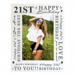 21st Birthday Gifts Girl Boys Happy 21st Birthday Photo Frame