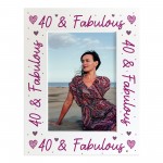 40th Birthday For Women 40th Birthday Photo Frame