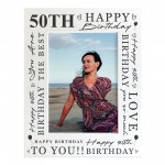 50th Birthday Gifts For Women 50th Birthday Photo Frame 50th Birthday Gifts For Women 50th Birthday Photo Frame