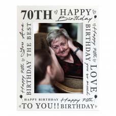 70th Birthday Gifts For Women 70th Birthday Photo Frame